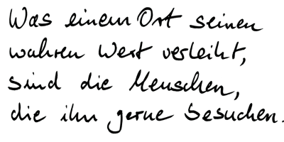 Zitat Signatur
