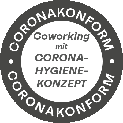 Coronabutton Coworking Catering von der Schmeckerei